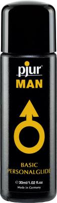 Лубрикант на силіконовій основі pjur MAN Basic personal glide 30 мл із делікатним доглядом за шкірою