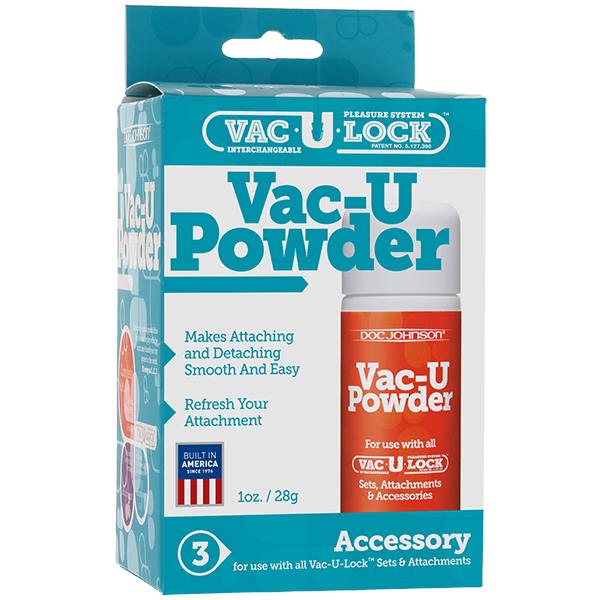 Пудра для кріплення Vac-U-Lock Doc Johnson Vac-U Powder