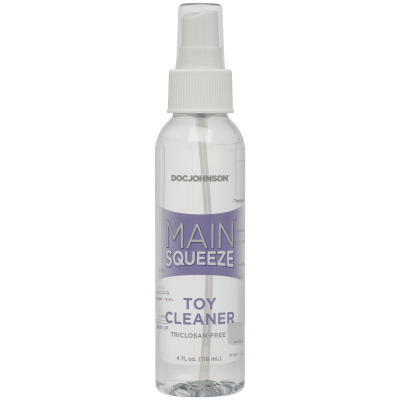Очищувальний засіб для іграшок Doc Johnson Main Squeeze Toy Cleaner (118 мл) антибактеріальний