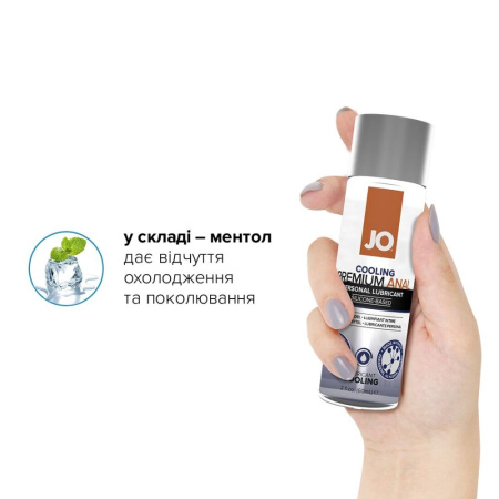Змазка на силіконовій основі System JO ANAL PREMIUM — COOLING (60 мл)